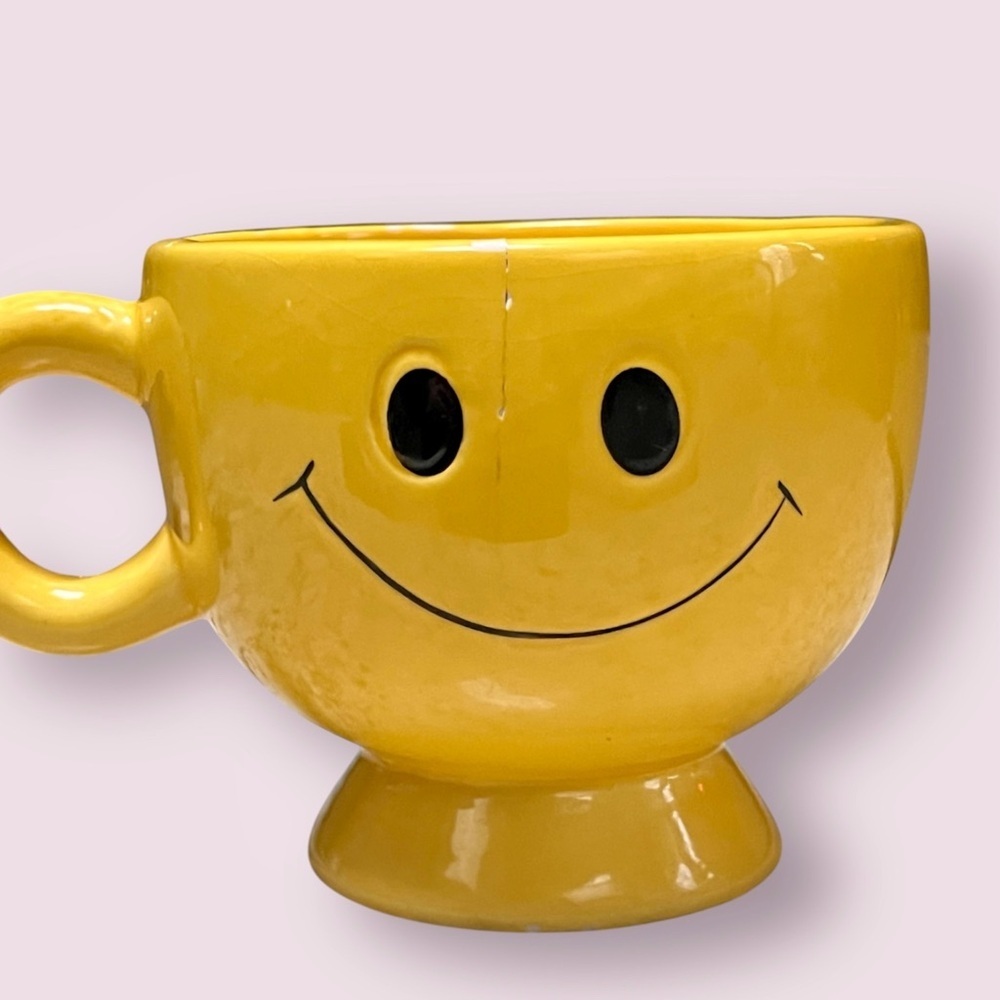 Yellow Smiley Face Mug